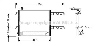 AVA QUALITY COOLING vw5178d -  Конденсатор, кондиционер
